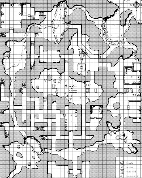 I Rebuilt The Wave Echo Cave From Lost Mine Of Phandelver (Battlemap) - Wave Echo Cave Map ...