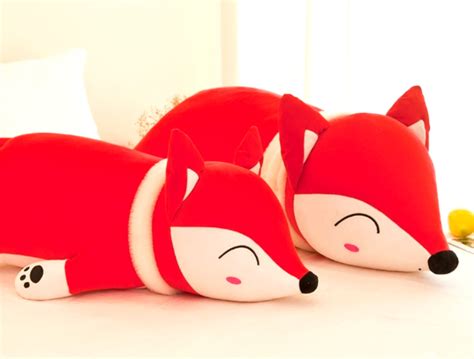 Kawaii Cute Fox Stuffed Animal Plush Toys Soft Pillow 14 - Etsy