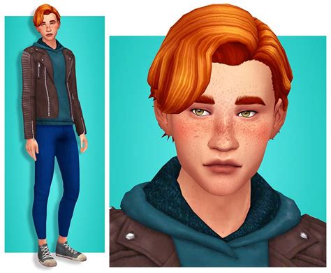 sim request: cullen beasley for @bubblesimmers default skin [knight]/eyes | overlay | hair | top ...