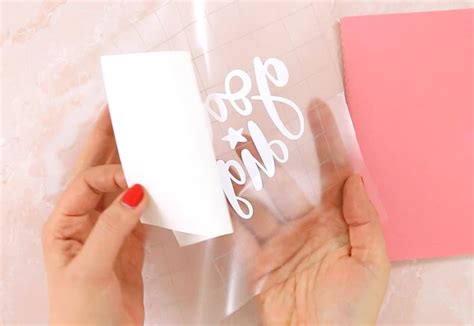 Transfer Tape 101: How to Use Transfer Tape with Silhouette or Cricut ...