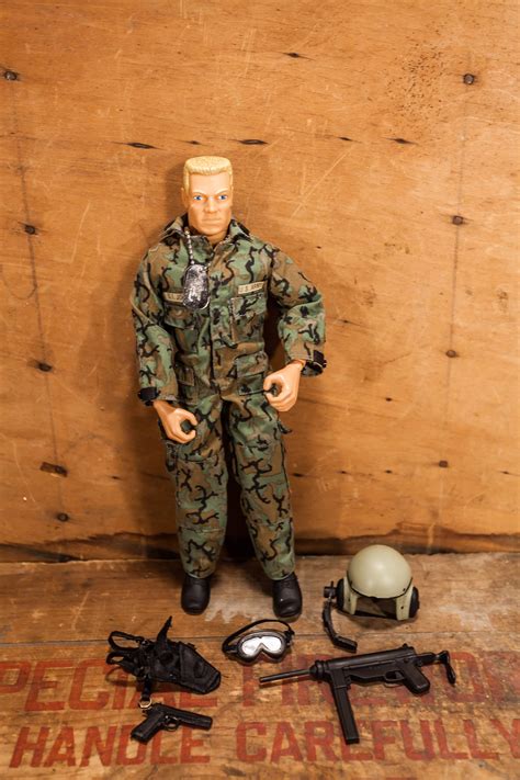 Vintage 1996 GI JOE Hasbro US Army Tank Commander Action Figure Toys 12 ...