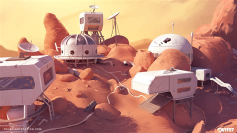 ArtStation - Mars Pop Concept Art