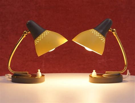 Set of Two Mid-Century Italian Table Lamps | #71699