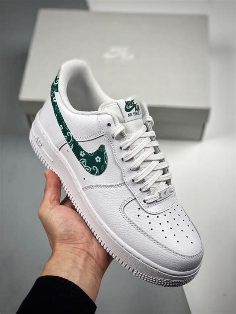 Nike Air Force 1 Low “Green Paisley” White/Green For Sale – Sneaker Hello