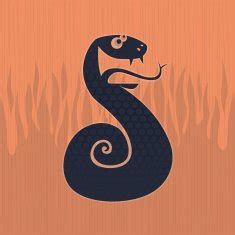 Angry snake symbol free image download