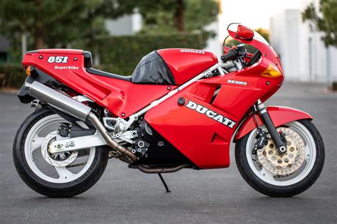 6k-Mile 1990 Ducati 851 Superbike for sale on BaT Auctions - sold for $11,250 on February 4 ...