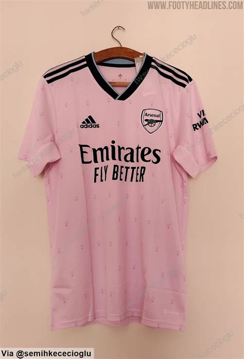 Arsenal 22-23 Home, Away & Third Kits Leaked - Footy Headlines