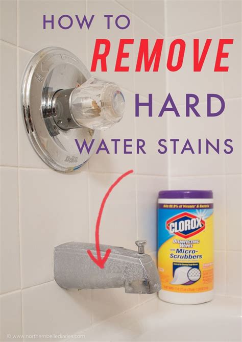 How to Remove Hard Water Stains on Chrome | Hard water stain remover, Hard water stains, Remove ...