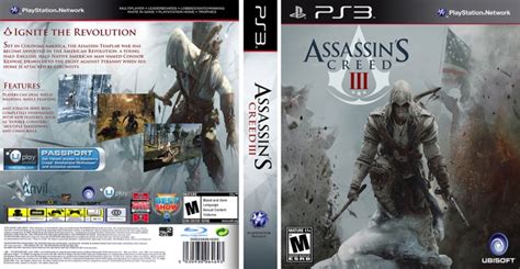 Assassin's Creed III PlayStation 3 Box Art Cover by TimeTravelMonkey