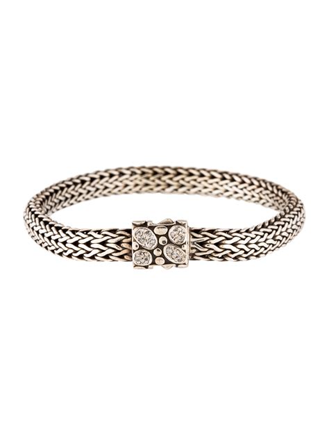 John Hardy Diamond Kali Bracelet - Bracelets - JHA26804 | The RealReal