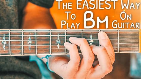 The Easiest Way To Play The "Bm" Chord On Guitar // Bm Guitar Chord Easy! - Guitar Academies