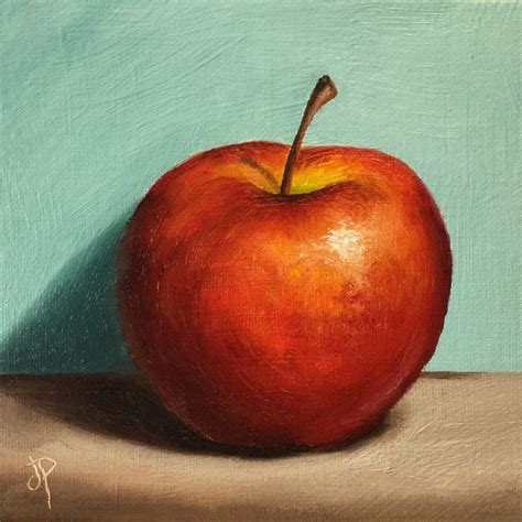 Oil Painting Tips, Apple Painting, Acrylic Painting For Beginners ...