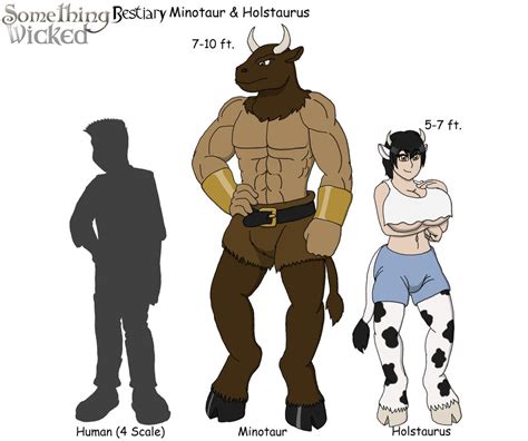 SW_Bestiary-Minotaur+Holstaurus by DNLnamek01 on DeviantArt