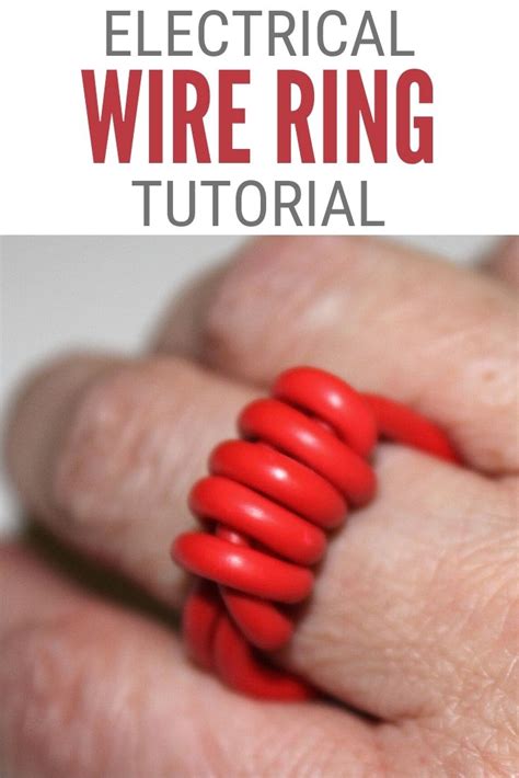 DIY Electrical Wire Ring Tutorial