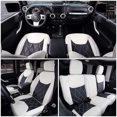 Exclusive Motoring Worldwide — Interior photos of the Jeep Wrangler featuring... | Custom jeep ...