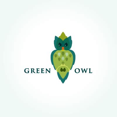 Green Owl Logo - LogoDix