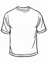 T shirt coloring Pages sketch template