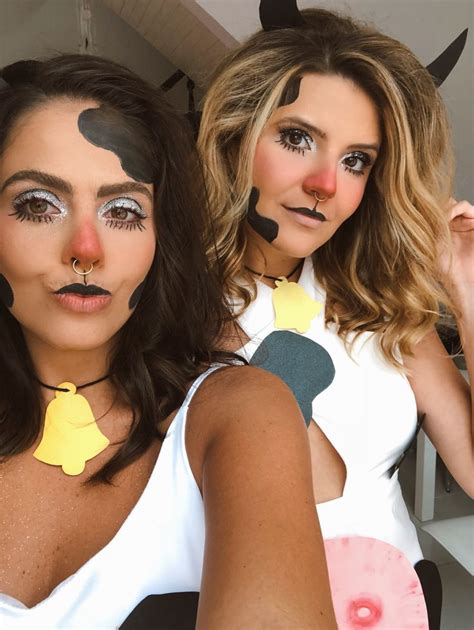 Cow Costume Makeup