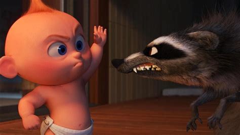 Incredibles 2 Fight Scene in Full: Jack-Jack vs. Raccoon (Exclusive ...