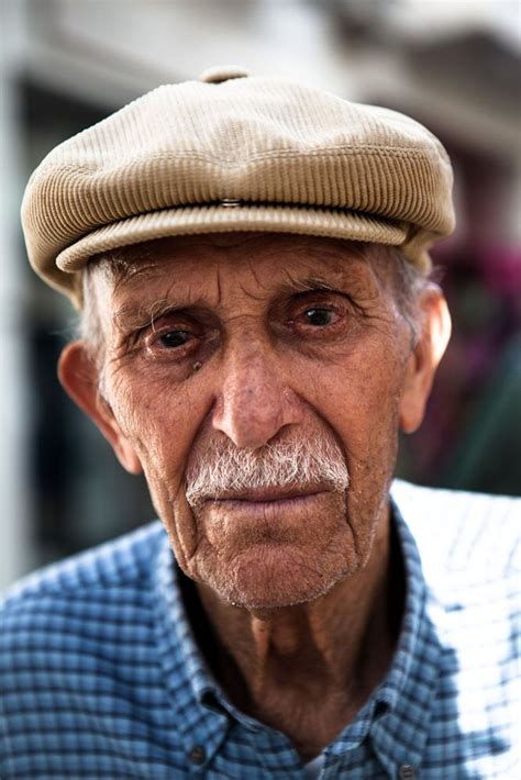 Portrait of an old man in the streets of Naxos, Greece. | Old man portrait, Old man pictures ...