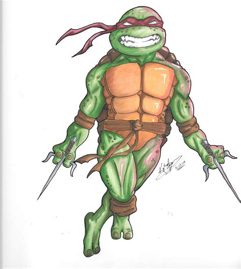 I hope I'm not too late to the Raph FanArt party! : r/TMNT