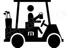 Travis Mathew Beer golf cart Decal Sticker - DecalMonster.com