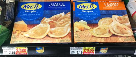 Mrs. T’s Pierogies ONLY $1.50 at Kroger!! (Reg Price $3.19) | Kroger Krazy