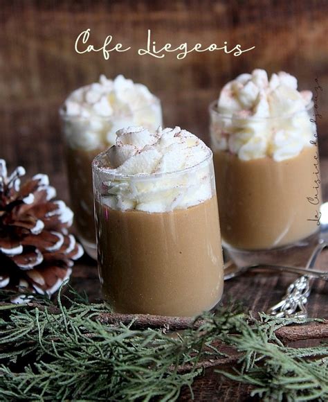 Crème au café liegeois ou dessert viennois - Les Recette de A à Z