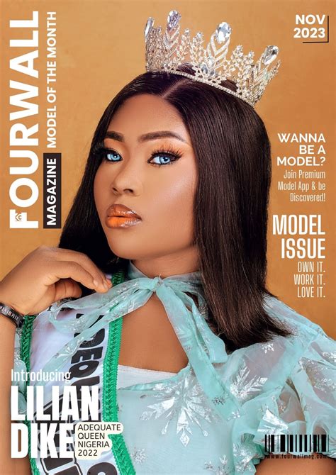 Dike Lilian: November 2023 Model Of The Month - Fourwall Magazine
