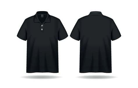 3D Realistic Black Polo Shirt Mockup Template 22671373 Vector Art at Vecteezy