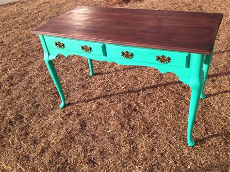 Awesome Teal Desk!! | Teal desk, Entryway tables, Decor