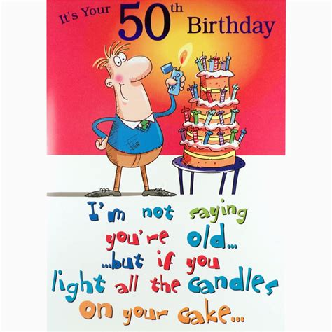 Funny 50 Year Old Birthday Cards | BirthdayBuzz