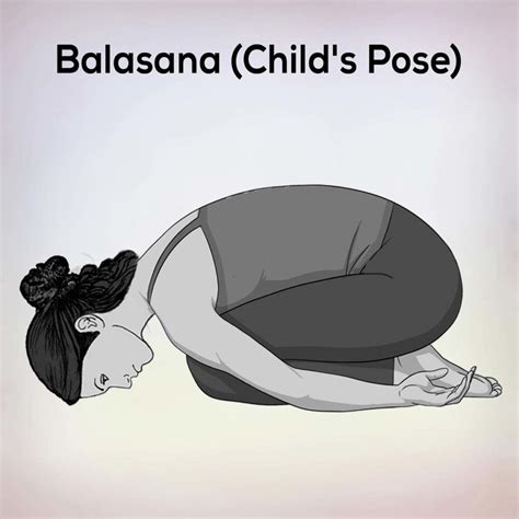 Balasana Child's Pose Steps benefits precautions - nexoye