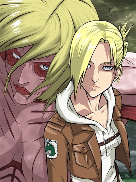 Annie Leonhardt The Female Titan by Lonirisme on DeviantArt | การออกแบบตัวละคร, ผ่าพิภพไททัน ...