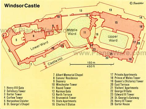 Windsor Castle - Floor plan map | Visit windsor castle, Windsor castle, Windsor castle map