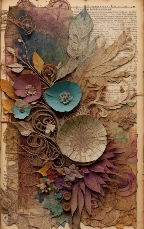Vintage Old Paper Book Art Free Stock Photo - Public Domain Pictures