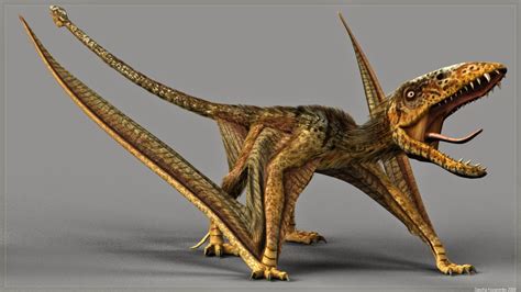 Animales prehistóricos: DIMORPHODON.