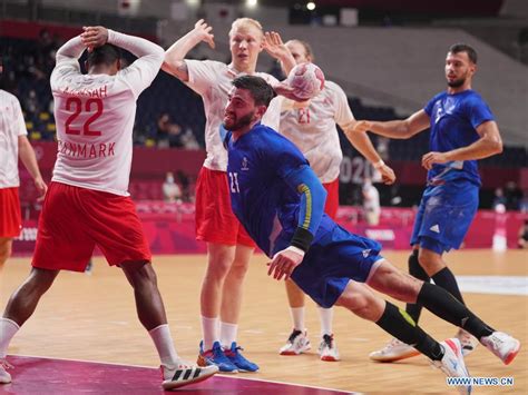 France claims men's handball gold at Tokyo Olympics - Xinhua | English ...