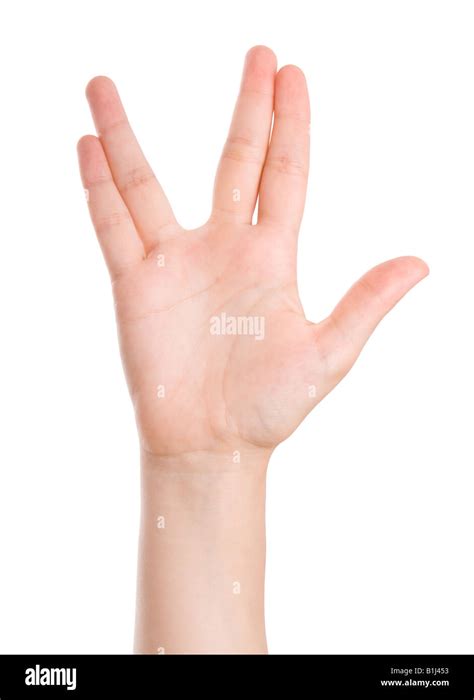 Vulcan Hand Symbol
