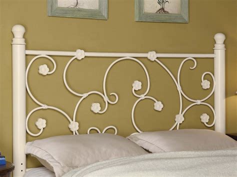 White Iron Headboard Full | Home Design Ideas