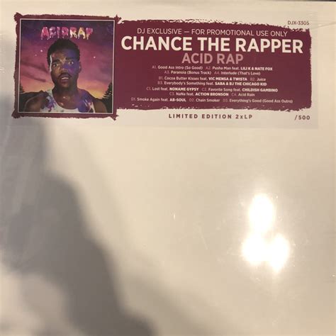 Chance The Rapper - Acid Rap (2019, Vinyl) | Discogs