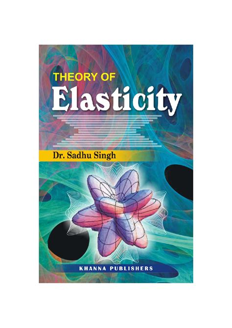 Download Theory Of Elasticity PDF Online by Dr. Sadhu Singh 2021