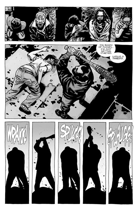 Comics Forever, The Walking Dead: Negan Kills Glenn // words by...