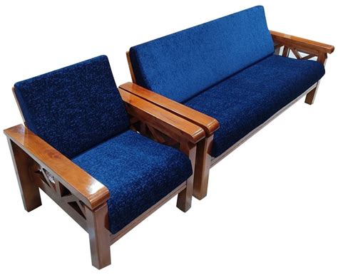 Velvet Royal Blue 4 Seater Sofa Set, 3+1 at Rs 34000/set in Chennai | ID: 2852512649148
