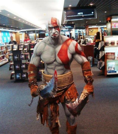 Kratos cosplay : gaming