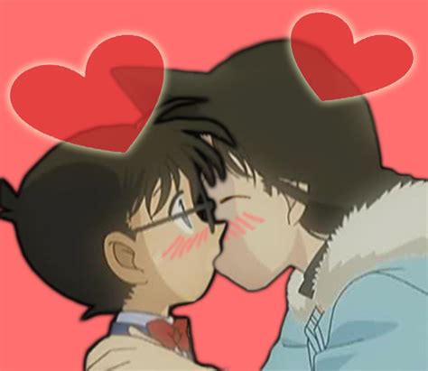 Detective Conan kiss Ran by black4869 on DeviantArt