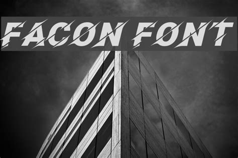 Facon Font - FFonts.net