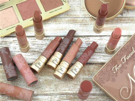 Too Faced | Natural Nudes Intense Color Coconut Butter Lipstick: Review ...