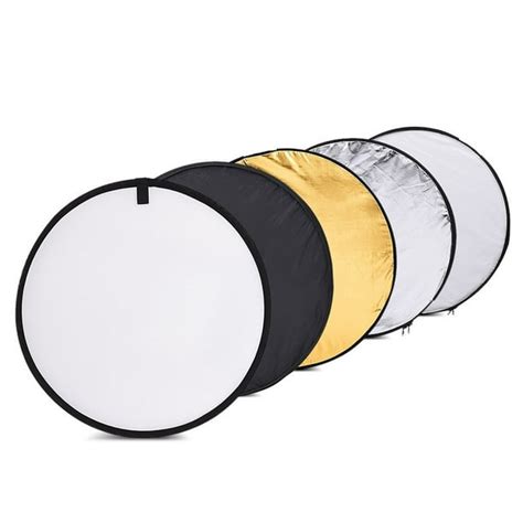 SAYFUT 5-in-1 Reflector Photography 24-Inch 60cm Photo Studio Portable ...