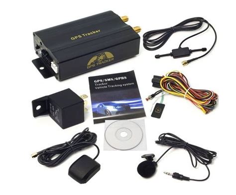 2020 GPS Tracker GSM TK103A Alarm SD Card Slot Anti Theft Real Time Back Track Tracking System ...